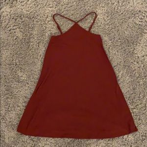 Maroon love, fire mini dress, NWOT